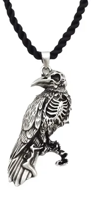 Image de Collier Easure - Skeleton Crow