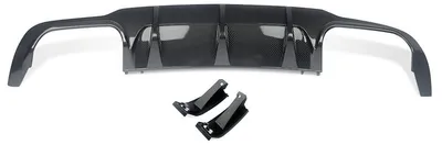 Immagine prodotto di Labbro diffusore del paraurti posteriore, stile AMG, migliora le prestazioni aerodinamiche, look in carbonio