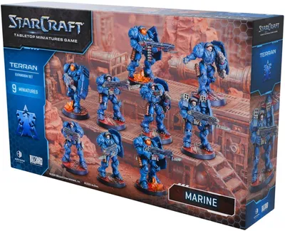 Immagine prodotto di StarCraft Marine - Estensione con 9 Miniature Terran