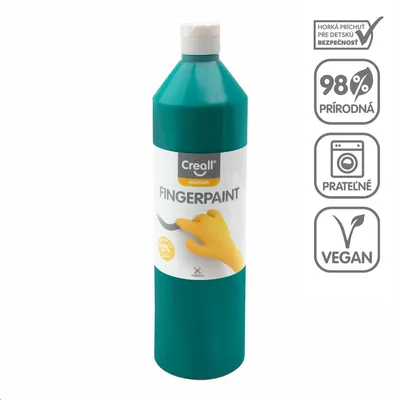 Produktbild von Creall Fingerfarbe - 750 ml - Grün