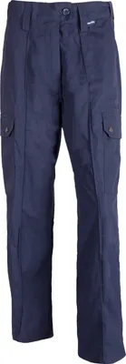 Produktbild von Damen Arbeitshose Berufshose Hose Trekkinghose Blau W48(38) 110-112 cm Lang