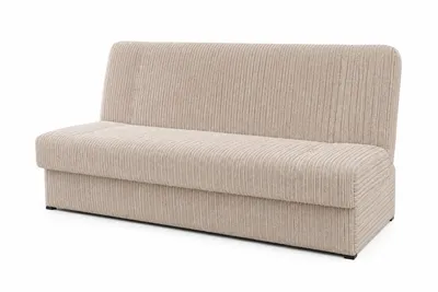 Productafbeelding van Bank MONO in beige, 192 x 93 x 85 cm, elegante slaapbank met bedfunctie en opbergruimte, AI-gegenereerde afbeelding
