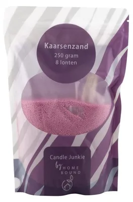 Immagine prodotto di HomeBound, polvere per candele, 250 g, con 8 stoppini, color viola