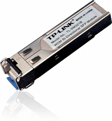 Produktbild von TP-LINK Bidirektionales 1000Base-BX-WDM-SFP-Modul, verkabelt, Ethernet, 1250 Mbit/Sek, 10000 m, FCC, CE, CSMA/CD, TCP/IP