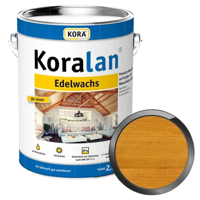 Produktbild von Kora Koralan Edelwachs - 2.5 Ltr Teakholz