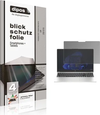 Produktbild von Blickschutzfolie für HP 250 G10 matt Schutzfolie Folie Display Schutz dipos
