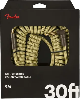 Produktbild von Fender Deluxe Coil 9 m Gerade Klinke - Winkelklinke Instrumentenkabel