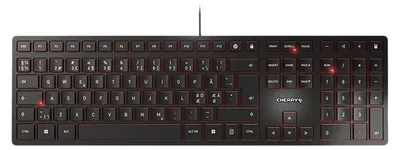 Immagine prodotto di Cherry JK-1600PN-2 CHERRY TAS KC 6000 SLIM Corded PN-Layout schwarz