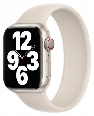 Imagen del producto de Correa Solo para Apple Watch | 44/45/46/49 mm - Talla 9 - Starlight
