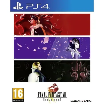 Obrázok produktu pre Square Enix Final Fantasy VIII Remastered, PlayStation 4, T (neplnoletí), Fyzické médiá