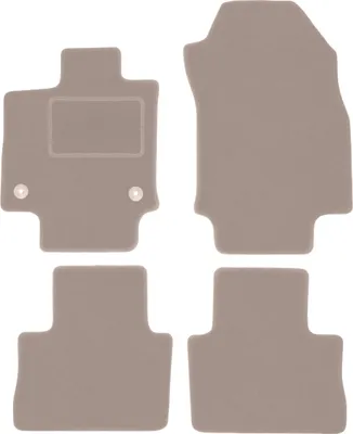 Produktbild von Beige Velours-Fußmatten für: Toyota RAV4 V Hybrid SUV (2019-)