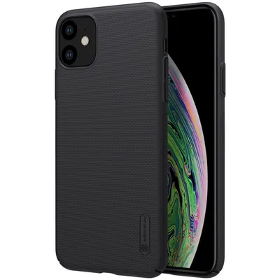 Obrázok produktu pre Nillkin Super Frosted Shield ochranné puzdro - iPhone 11 - Čierny