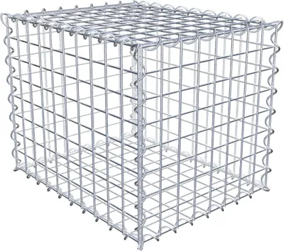 Produktbild von Gabione 50 cm x 40 cm x 40 cm (L x H x T), Maschenweite 5 cm x 5 cm, Spirale