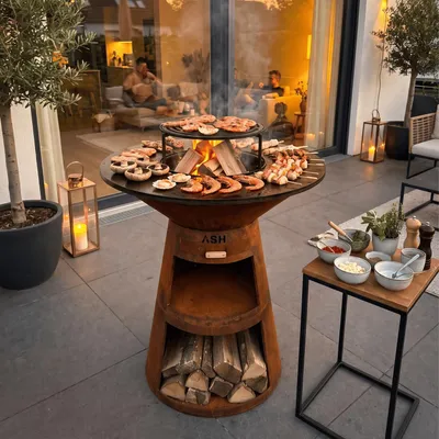 Image de Barbecue ASH Orion Plancha en acier Corten (kopie)