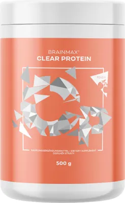 Immagine prodotto di BrainMax Clear Protein, pesca, 500 g