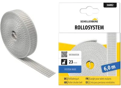 Zdjęcie produktu dla Rollladengurt 23 mm/6,0 m grau