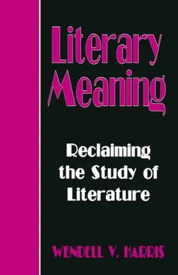 Produktbild von Literary Meaning