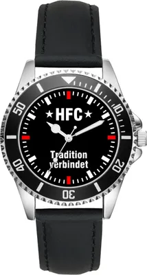 Produktbild von KIESENBERG Herrenuhr Armbanduhr Halle Geschenk Fan Artikel Zubehör Fanartikel Analog Quartz Uhr L-2341