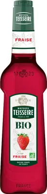 Image de Teisseire - B.I.O. - Sirop de fraise - 50cl