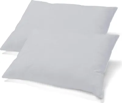 Produktbild von Doppelpack BeBasic Bezug 40x80 silbergrau Mikrofaser Jersey Reißverschluss
