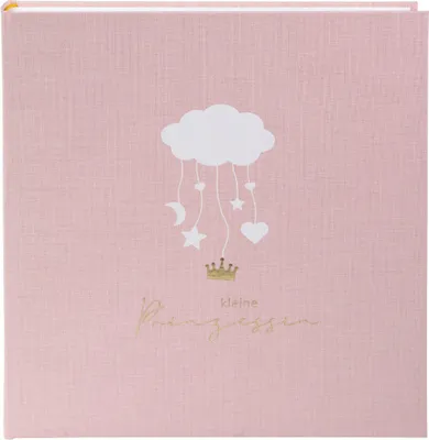Produktbild von Goldbuch Babyalbum Wolkenpoesie Rosa 30x31 cm Leinen 60 Seiten Textvorspann