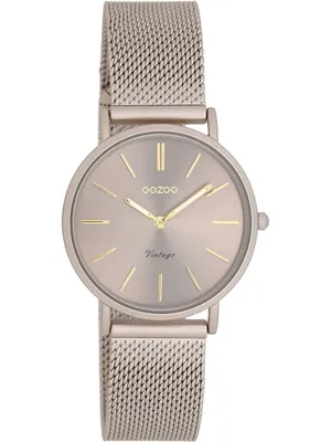 Produktbild von Oozoo Damen Metallarmband Uhr Vintage Series braun Analog Quarzuhr UOC20338