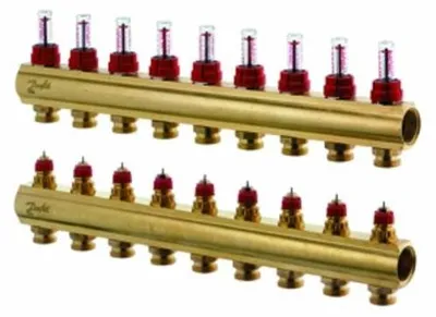 Produktbild von DANFOSS FBH-Verteiler FHF-F 9 Kreise