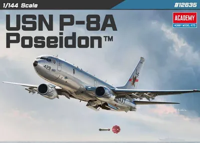Obrázek produktu pro Model Kit letadlo 12635 - USN P-8A Poseidon (1:144)