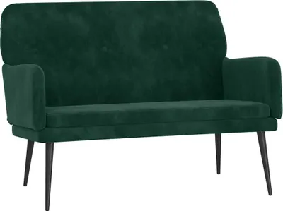 Obrázok produktu pre vidaXL Lavica Dark Green 108x79x79 cm Velvet