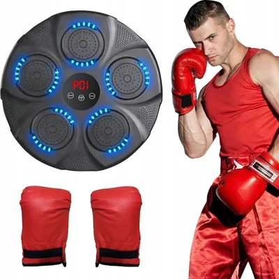 Immagine prodotto di Musica Boxe macchina in allenamento Boxe muro + guantoni da boxe HDeye