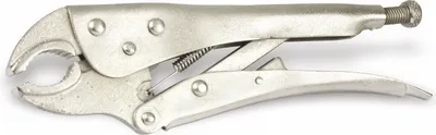 Produktbild von MASTERPROOF PROFESSIONAL Universal Gripzange Feststellzange 225 mm, Einhandbedienung, vernickelt