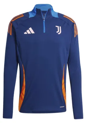 Image de Adidas Juventus Tiro 24, haut de training de football pour hommes, couleur bleu marine