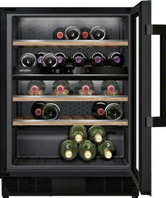 Produktbild von Siemens Weinkühlschrank mit Glastür 82 x 60 cm KU21WAHG0