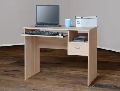 Produktbild von Schülerschreibtisch  Computertisch  PC-Tisch sonoma eiche