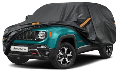 Immagine prodotto di Copertura per auto impermeabile e traspirante, compatibile con Jeep Renegade (2014-2025), colore nero