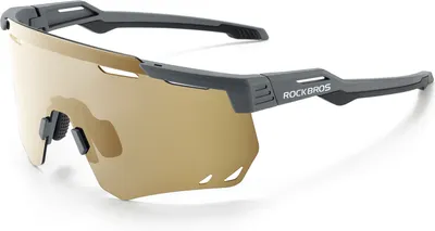 Produktbild von ROCKBROS Fahrradbrille Polarisierte Brille Sonnenbrille Radbrille Carbongrau