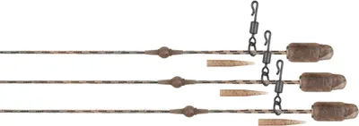 Produktbild von Fox Edges Camo Heli-Clip Rigs - 3 Karpfenrigs, Tragkraft:40lb (18,14kg)