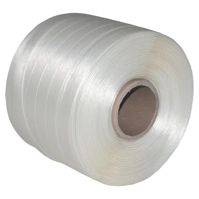 Produktbild von 8 Rollen 19 mm 250 m 550 KG Ballenpresse Textil Band Umreifungsband Polyesterban