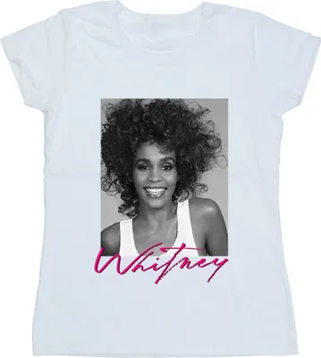 Produktbild von Whitney Houston - T-Shirt für Damen BI44757 (L) (Weiß)