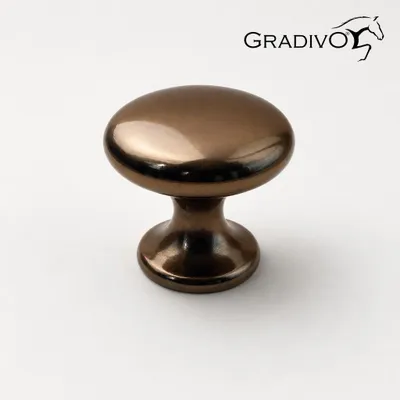 Produktbild von Möbelknopf Schrankknopf Schubladenknopf 216 Bronze