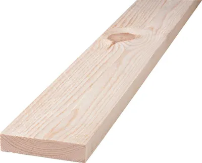 Produktbild von Schalbrett Nadelholz sägerau 200 x 10 cm x 23 mm, kammergetrocknet