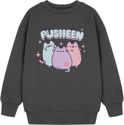 Immagine prodotto di Pusheen - Felpa per bambina NS8665 (146-152) (Grigio)