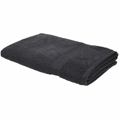 Produktbild von Maxi-Badetuch 90 x 150 cm, 100 % Baumwolle, anthrazitfarben