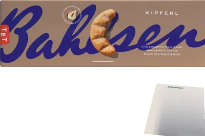 Produktbild von Bahlsen Kipferl mit feinen Haselnüssen (1x125g Packung) + usy Block