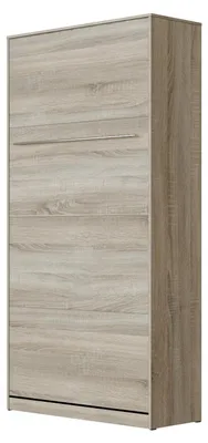 Produktbild von SMARTBett Schrankbett Standard 90x200 Vertikal inkl Matratze Eiche Sonoma