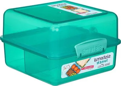 Immagine prodotto di Contenitore per il pranzo colorato, contenitore per il pranzo scolastico, in plastica