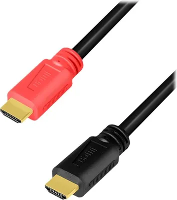 Image de LogiLink CHV0100 LogiLink Câble HDMI 2.0, A mâle - A mâle, AMP, 10 m
