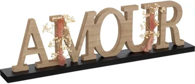Produktbild von Wort zum aufstellen winterlicht l.50cm mdf - Atmosphera créateur d'intérieur