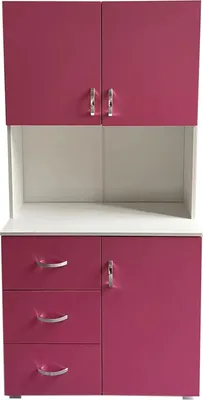 Produktbild von Kinderzimmerschrank Pink Weiß