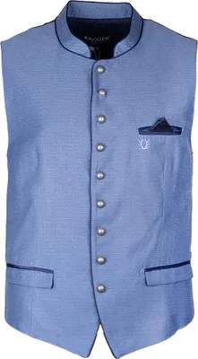 Produktbild von Herrenweste Gian blau 60